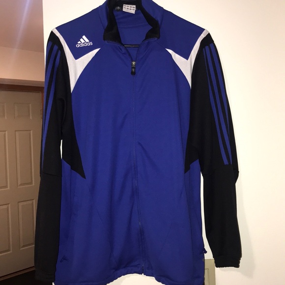 adidas Jackets & Coats Adidas Jacket Blue And Black Poshmark